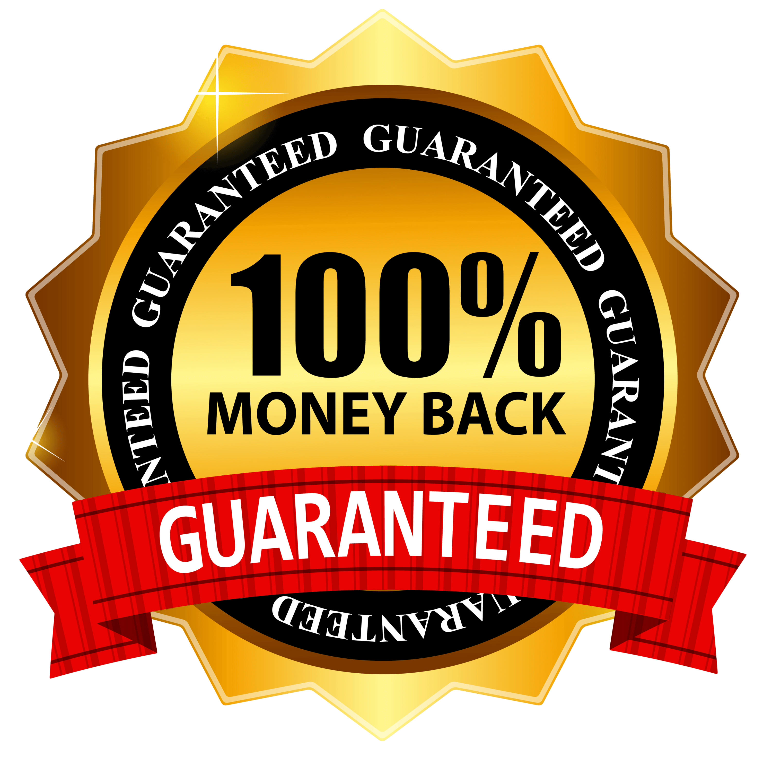 100% Money Back Guaranteed